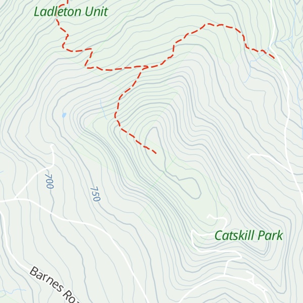 Map of Red Hill