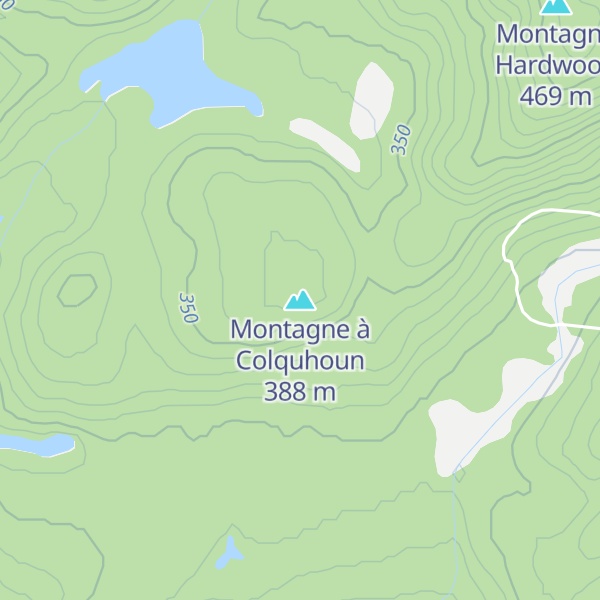 Map of Montagne à Colquhoun