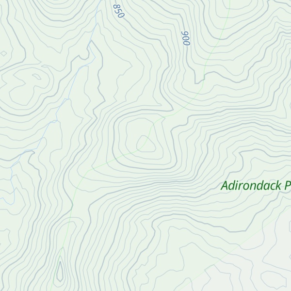 Map of Blue Ridge