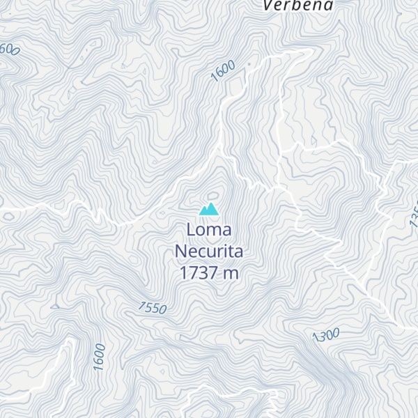 Map of Loma Necurita