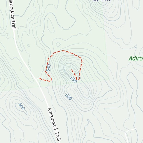 Map of Coney Mountain