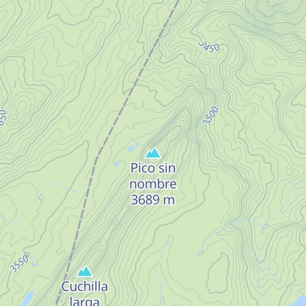 Map of Pico sin nombre