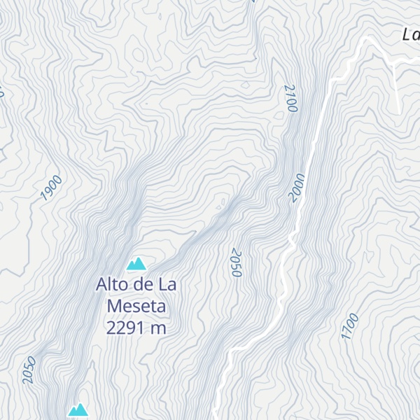 Map of Alto De La Mesita