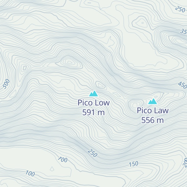 Map of Pico Low
