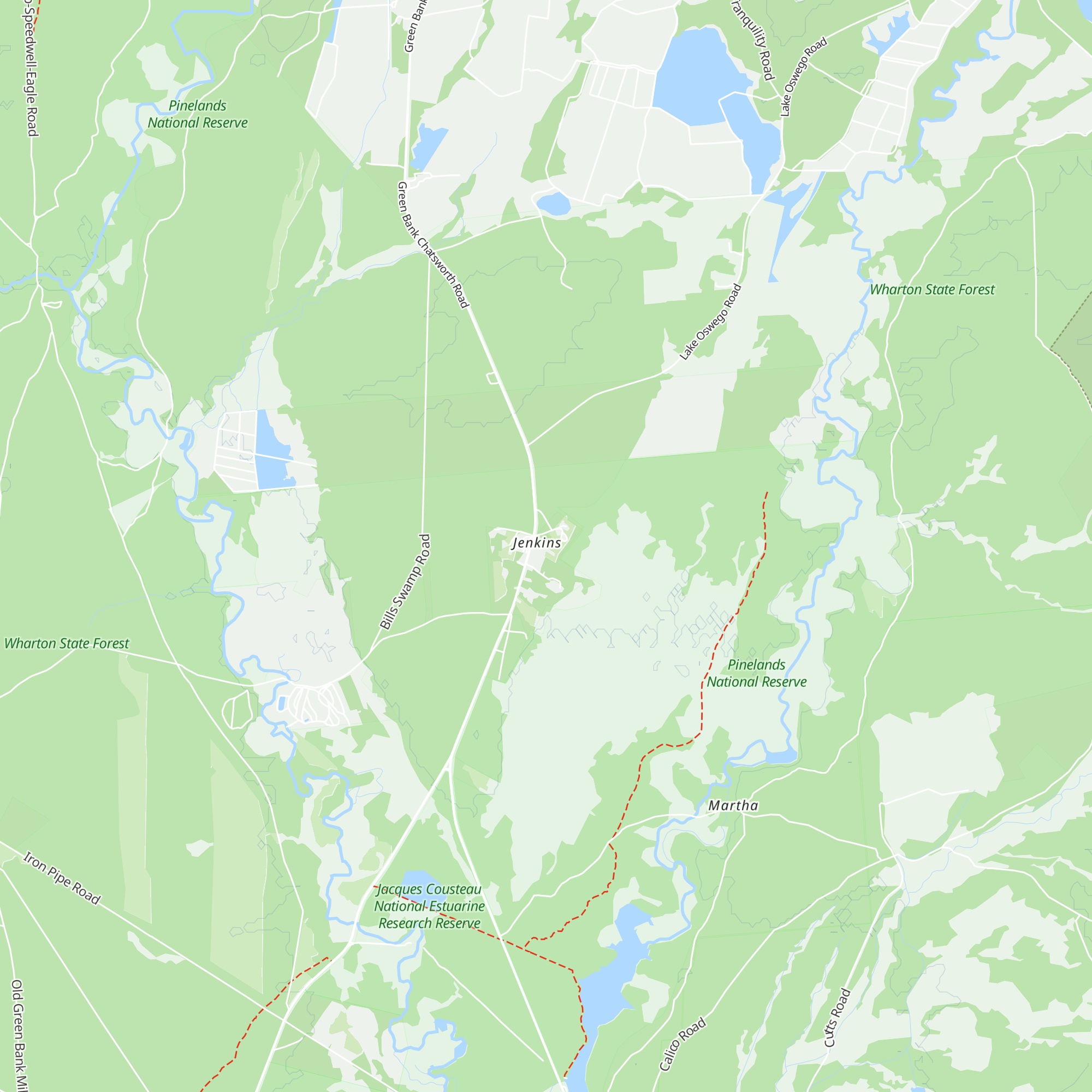 Happy Jack Hunt Club map