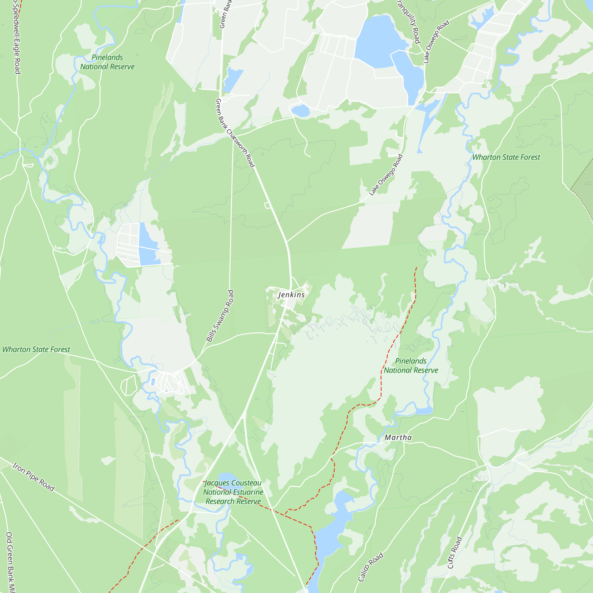 Happy Jack Hunt Club map