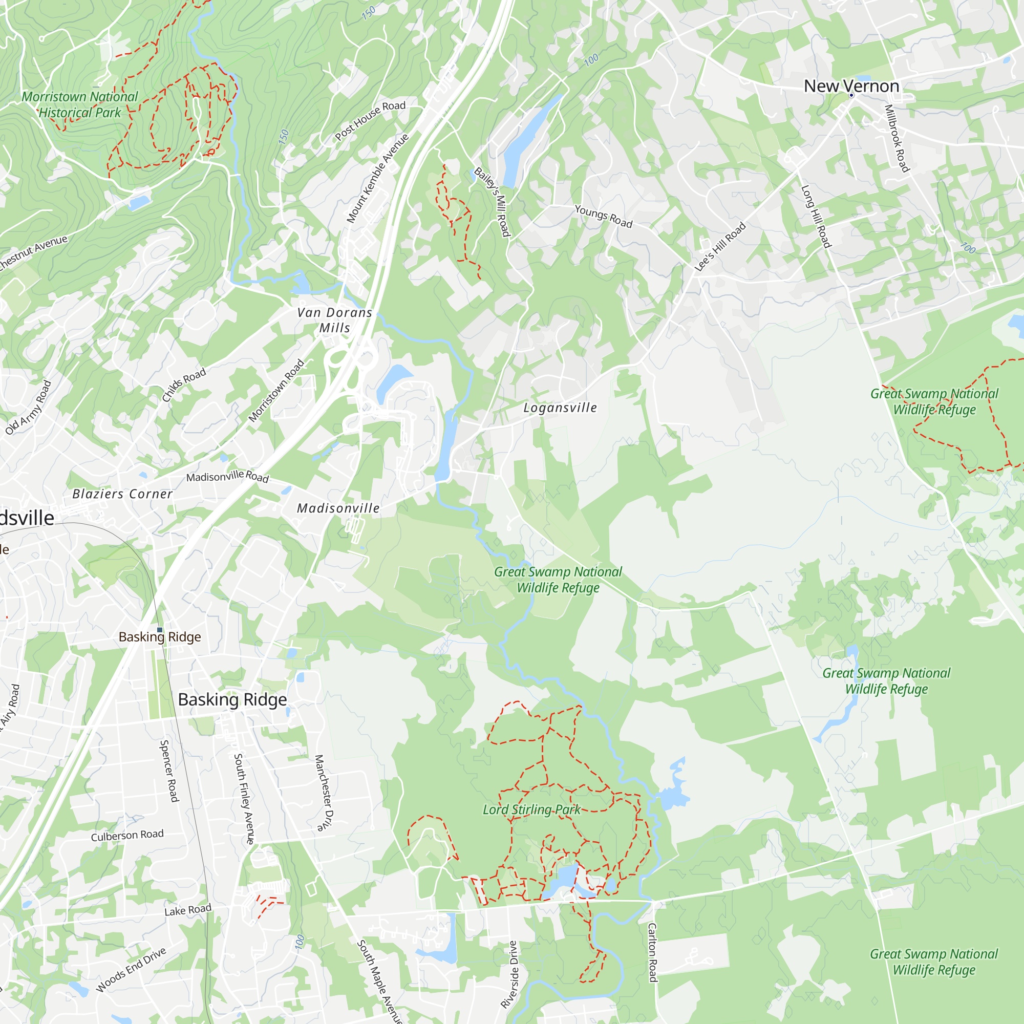 Helen C. Fenske Visitor Center map