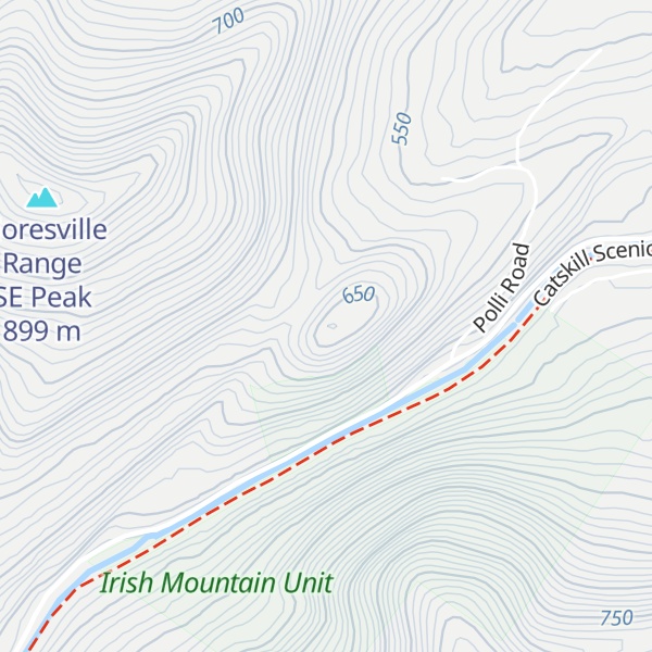 Map of Jump Hill