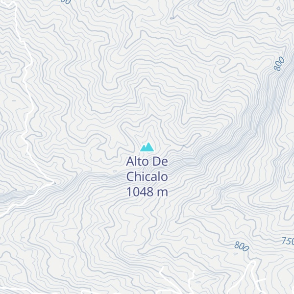 Map of Alto De Chicalo