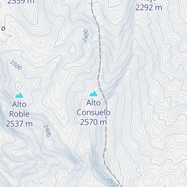 Map of Alto Consuelo