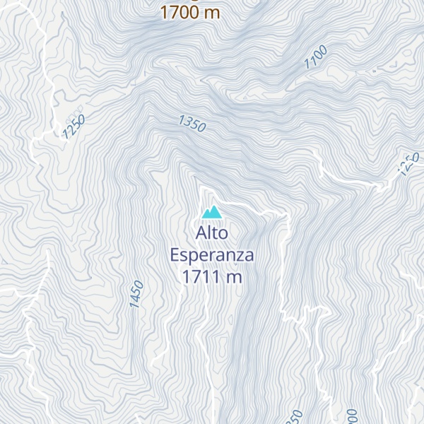 Map of Alto Esperanza