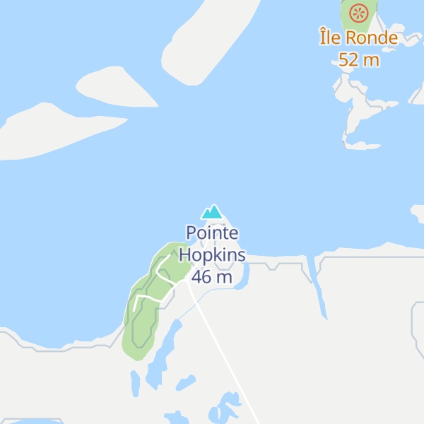 Map of Pointe Hopkins