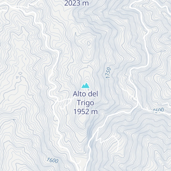 Map of Alto del Trigo
