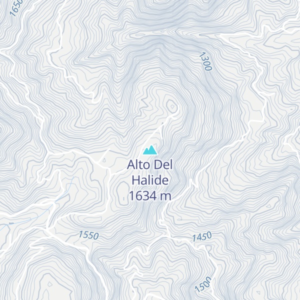Map of Alto Del Halide