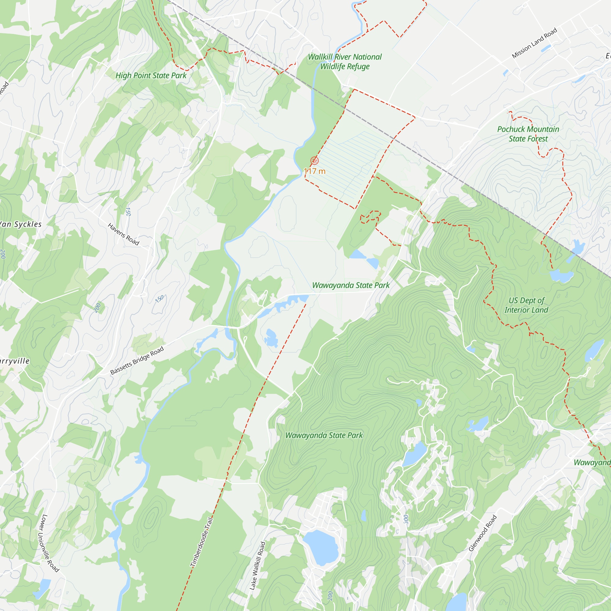 Owen's Station Visitor Center map