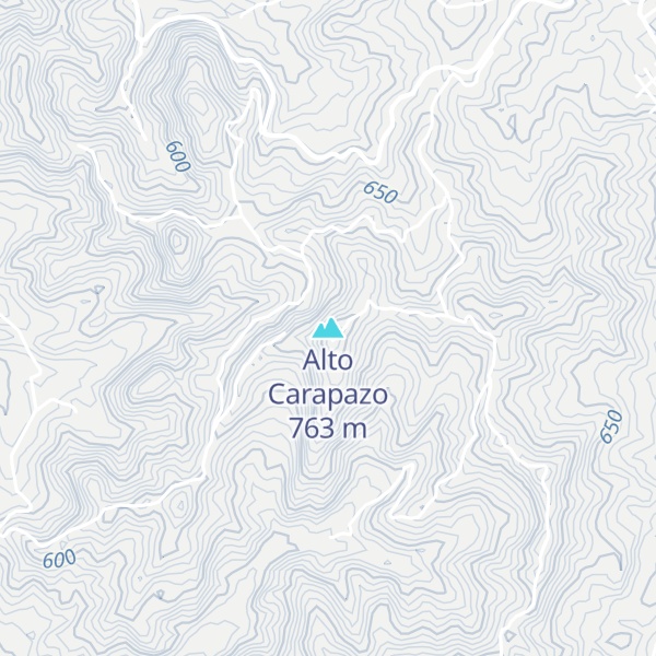 Map of Alto Carapazo