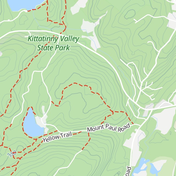 Map of Mount Paul