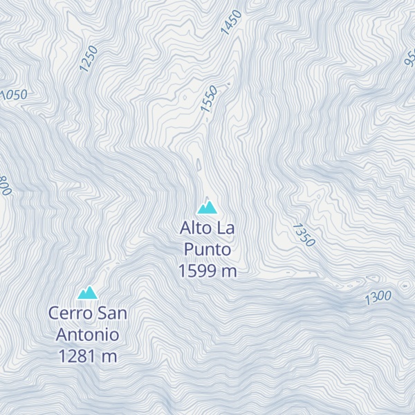 Map of Alto La Punto