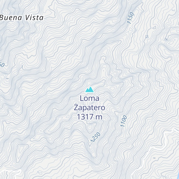 Map of Loma Zapatero