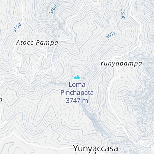Map of Loma Pinchapata