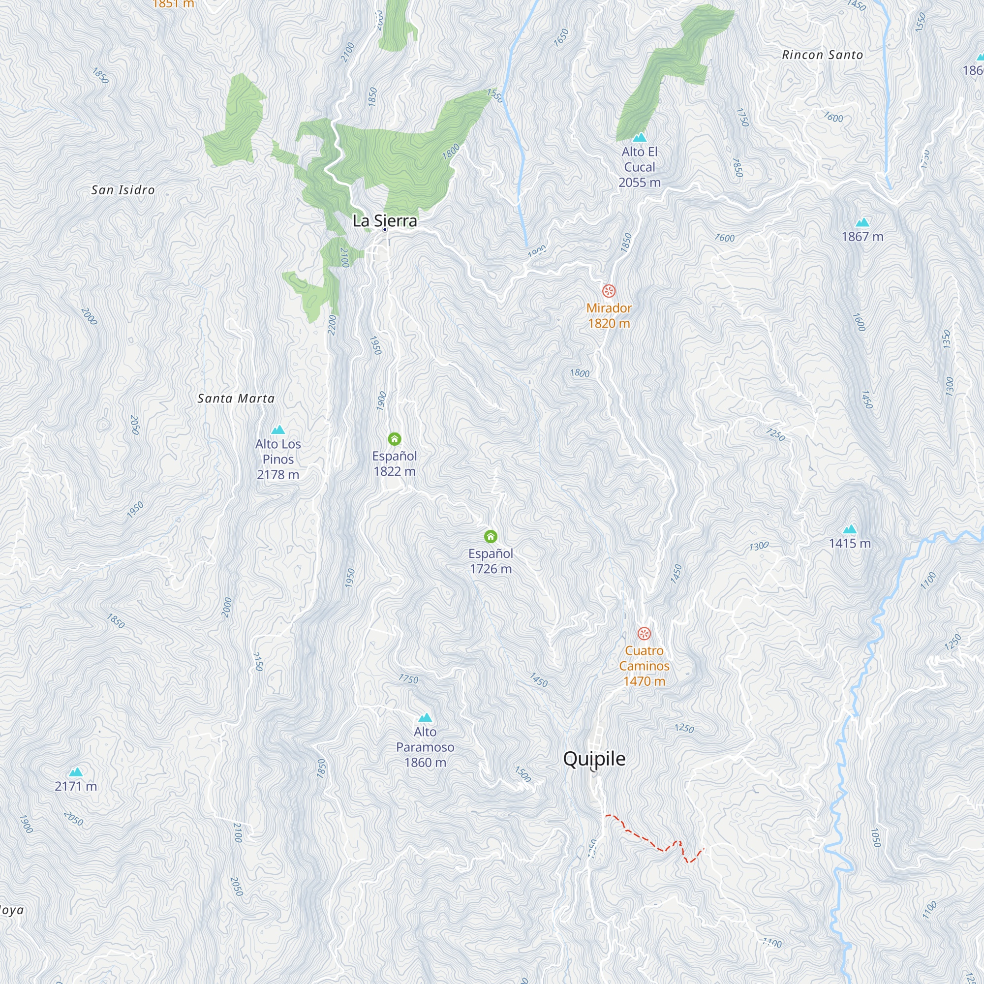 Español map