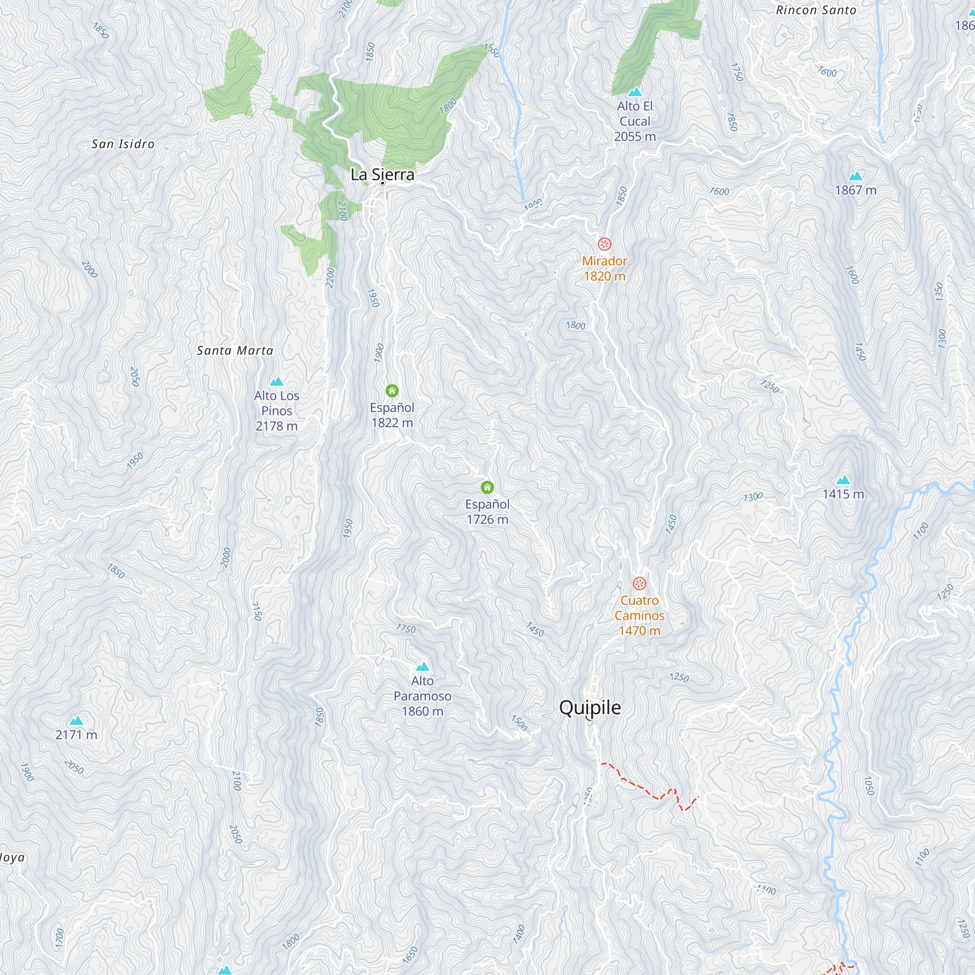 Español map