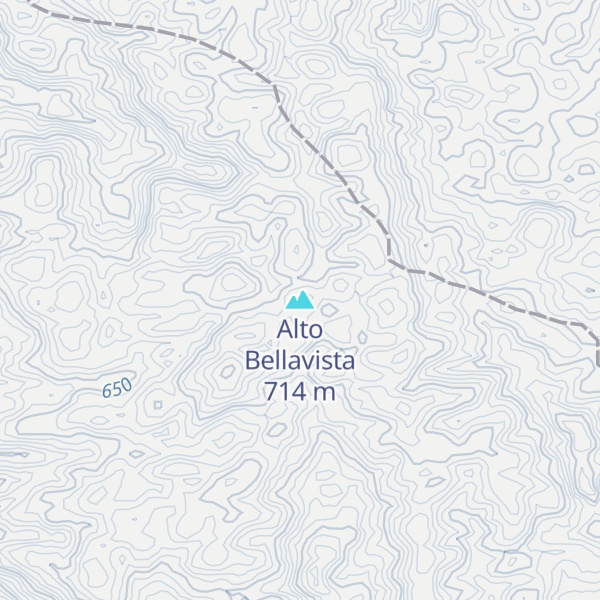 Map of Alto Bellavista