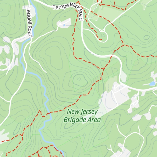 Map of Blachleys Hill