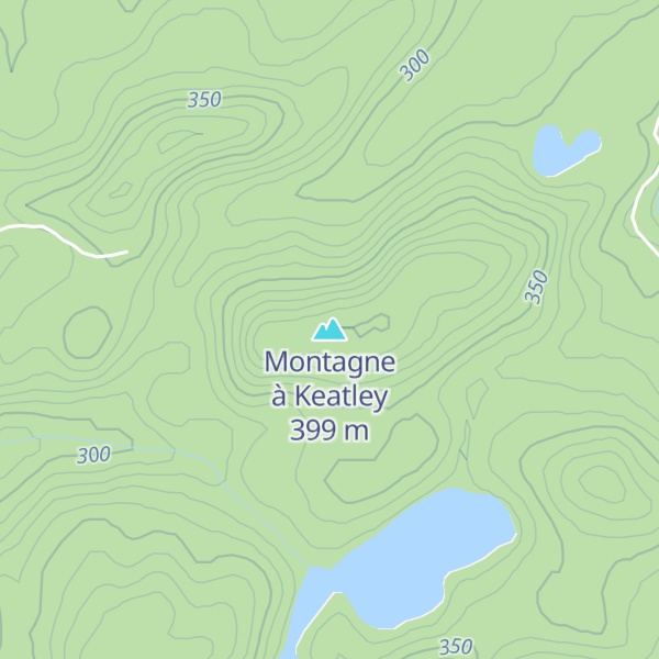 Map of Montagne à Keatley