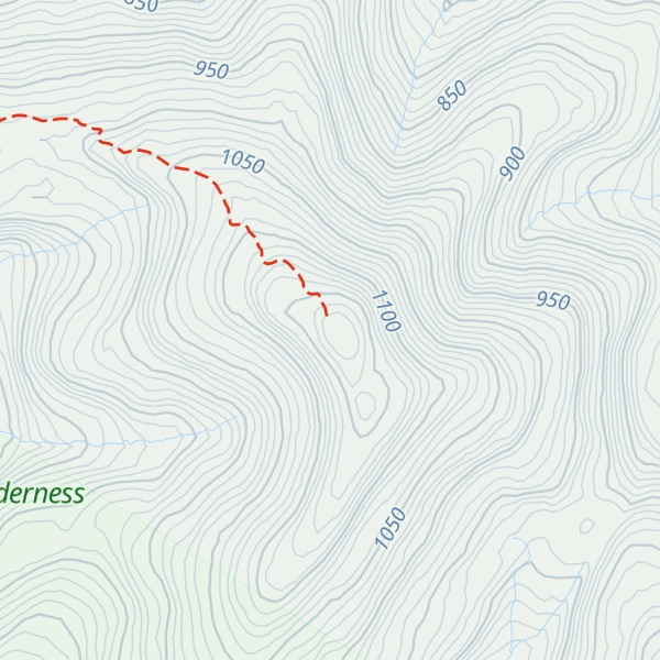 Map of Graham Mountain