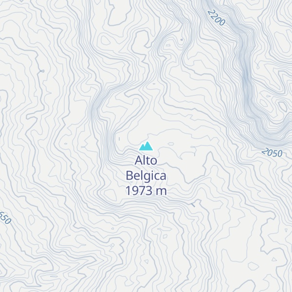 Map of Alto Belgica
