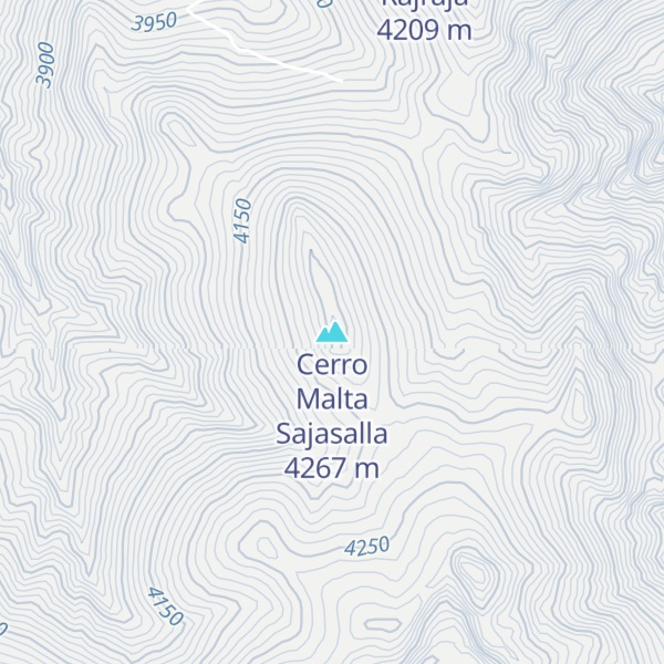 Map of Cerro Malta Sajasalla