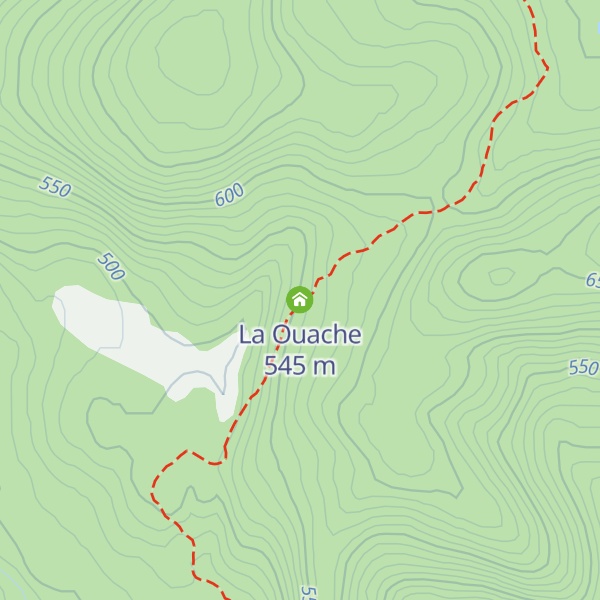 Map of La Ouache