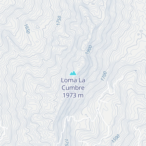 Map of Loma La Cumbre