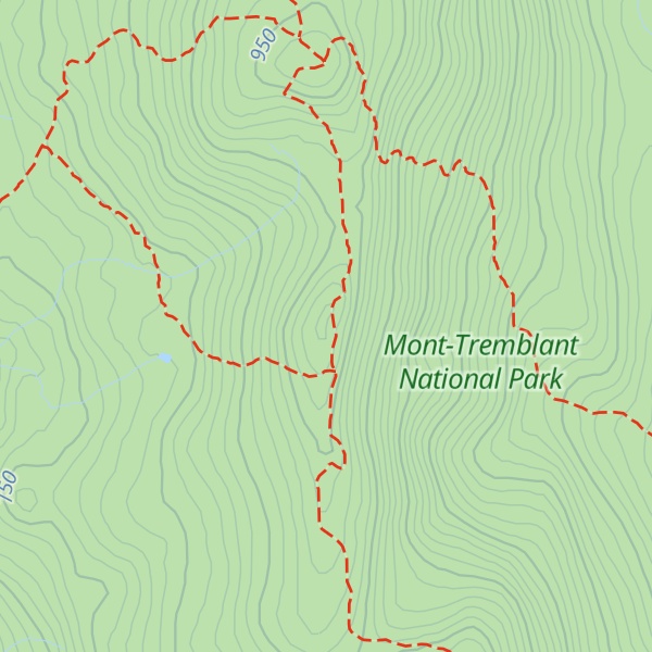 Map of Pic Pangman