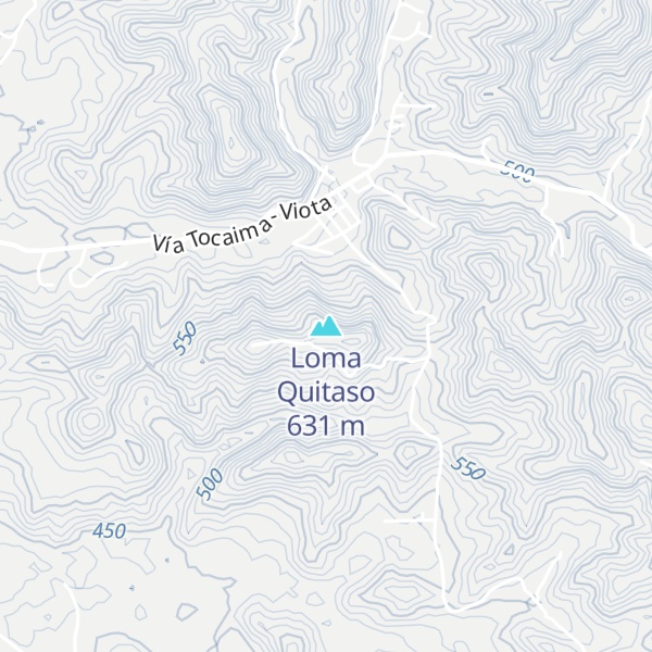 Map of Loma Quitaso