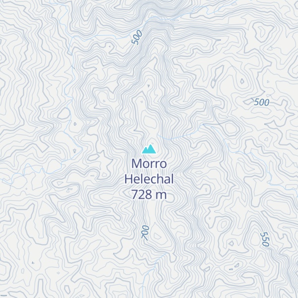 Map of Morro Helechal