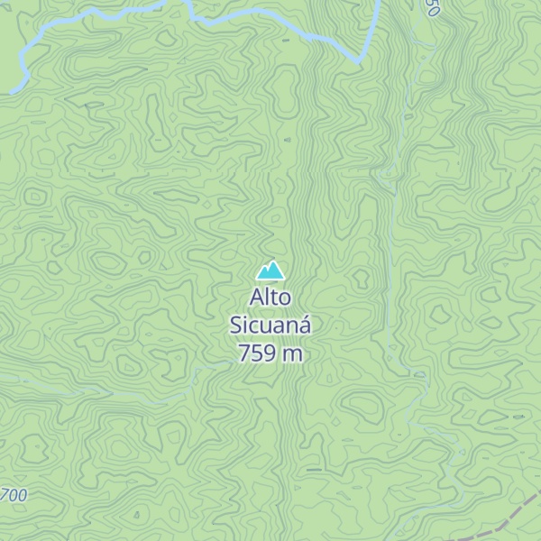 Map of Alto Sicuaná
