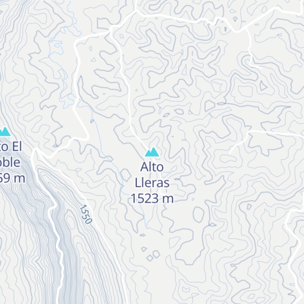 Map of Alto Lleras
