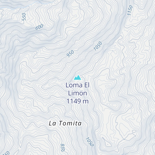 Map of Loma El Limon