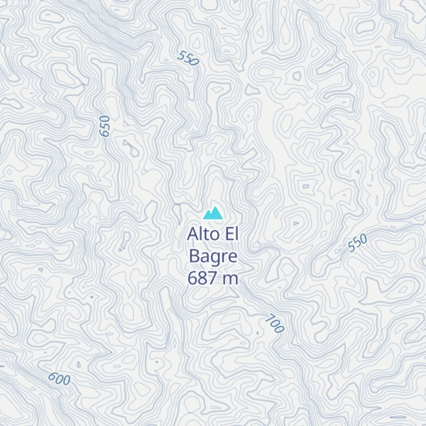 Map of Alto El Bagre