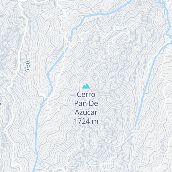 Map of Cerro Pan De Azucar
