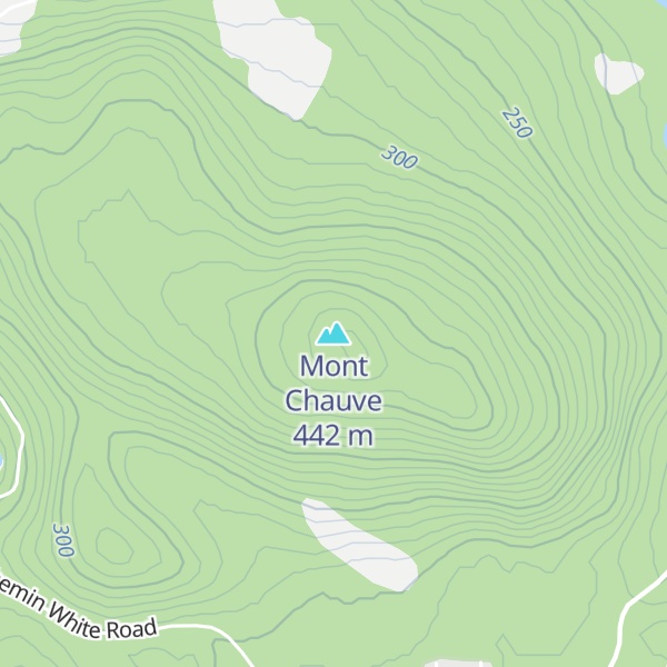 Map of Mont Chauve