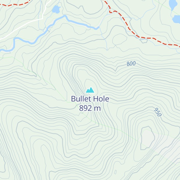 Map of Bullet Hole