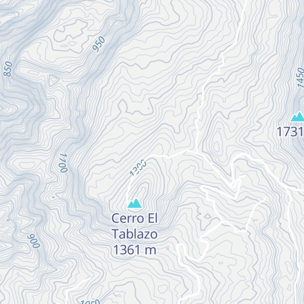 Map of Alto del Venado
