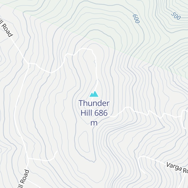 Map of Thunder Hill