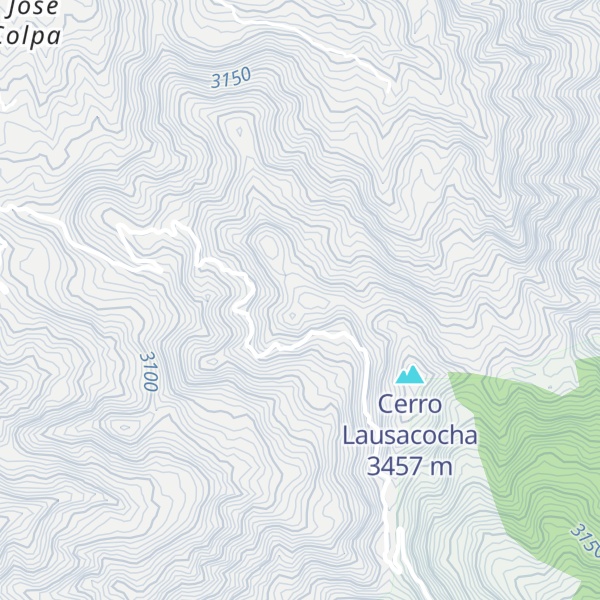 Map of Cerro Escorsonera