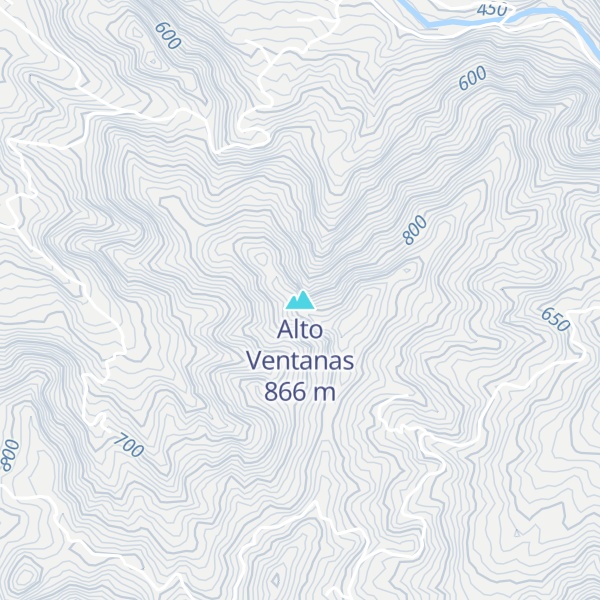 Map of Alto Ventanas