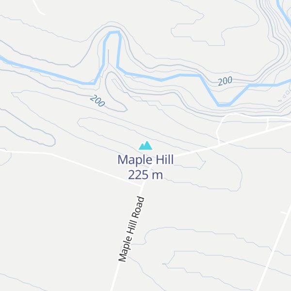 Map of Maple Hill