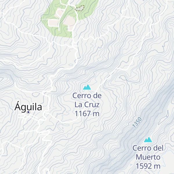 Map of Cerro de La Cruz